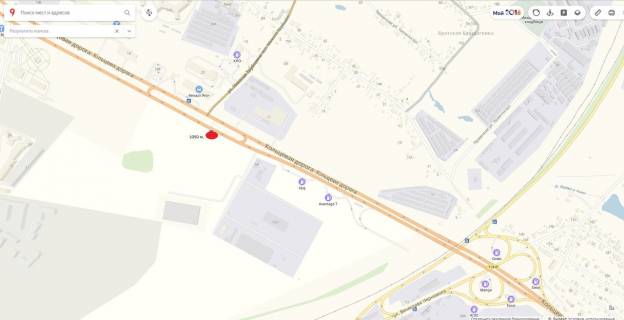 Билборд A в Киеве, 3х6  Большая окружная 4х8 м 1050 м.до Жилянского моста схема