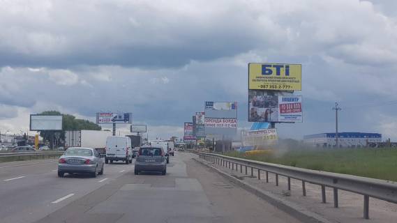 Билборд A в Киеве, 3х6  Большая окружная  1300 м.до Жилянского моста фото 1