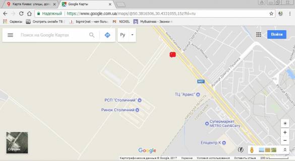 Billboard A in Kyiv, 3х6  Bol'saa okruznaa ,750 m.do Odesskoj plosadi , scheme
