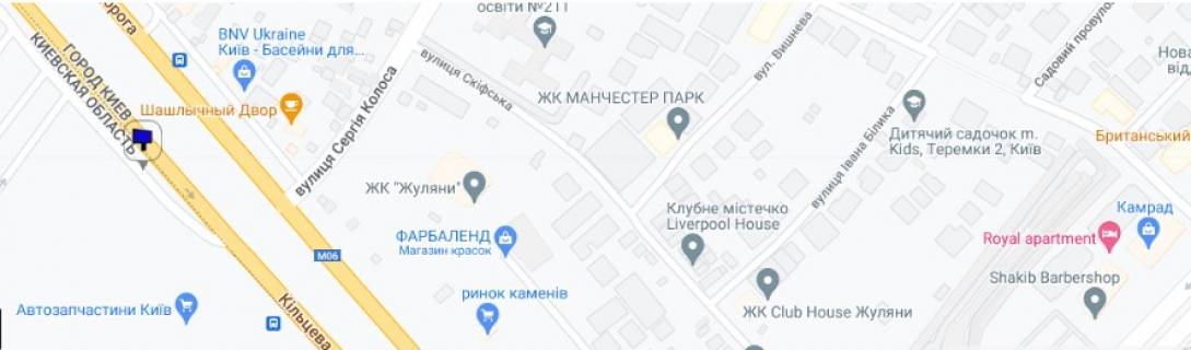 Billboard A in Kyiv, 3х6  Bol'saa okruznaa svetofor rynok Stolicnyj scheme
