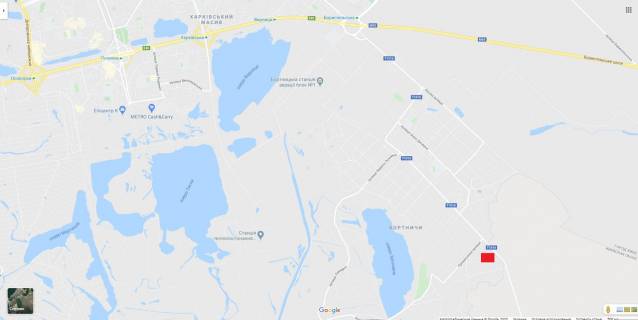 Билборд B в Киеве Бортничи ,напротив ул.семьи Рудинских схема