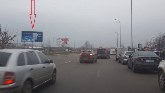 Білборд, Бігборд (Борд)  A у Києві Григоренко 40, заїзд в ТЦ Епіцентр, ТЦ Метро, ​​на роздільник (А1) Фото 1
