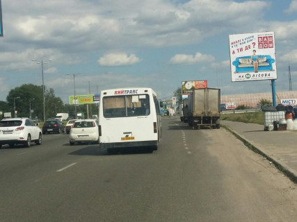 Билборд A в Киеве, 3х6  Большая окружная  1000 м.до Жилянского моста фото 1