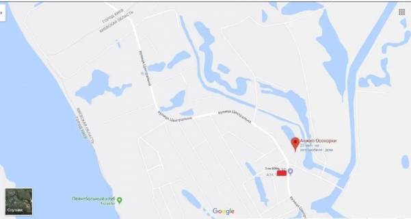 Билборд B в Киеве, 3х6  Золоче-Осокорки-Киев 3 км. 600м.(Б) схема