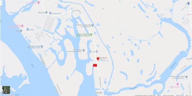 Билборд B в Киеве, 3х6  Золоче-Осокорки-Киев , 2 км. 500 м. от Золоче, вул. Центральна, на Київ схема