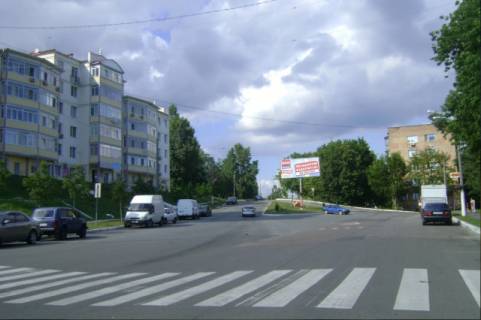 Билборд A в Вышгороде, 3x6  вул.Кургузова ,11 магазин меблів Комфорт (розподільник) напрямок вул.Київська фото 1