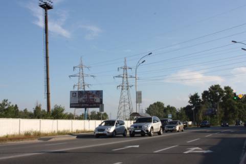 Білборд, Бігборд (Борд)  B у Вишгороді, 3x6  вул.Набережна, ЖК Дніпровські зорі, зупинка напрямок в Київ Фото 1