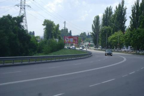 Билборд B в Вышгороде, 3x6  Набережна-вул.Шолуденко (перед поворотом) до Києва фото 1