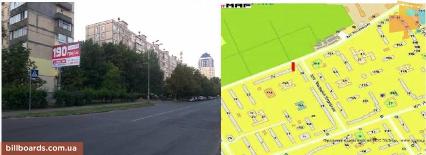 Билборд  в Киеве вул.Жмеринська, 28 фото 1