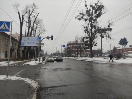 Білборд, Бігборд (Борд)  B у Києві, 3х6  Святошинська,(навпроти буд.№2\14 по вул.Михайла Котельникова НОВИЙ ЩИТ Фото 1