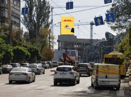 Брандмауэр A в Киеве Антоновича (Горького) ул. 180 (вид на ТРЦ OCEAN PLAZA, верхний) фото 1