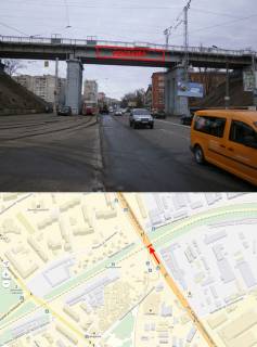 Нестандарт A в Киеве ул. С. Скляренко в стор. ул. Автозаводской фото 1