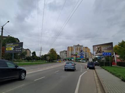 Билборд A в Ивано-Франковске, 3х6  Довженка поруч АЗС WOG, ЖК Козацьке, Патріот, Левада, Льодової Арени фото 1