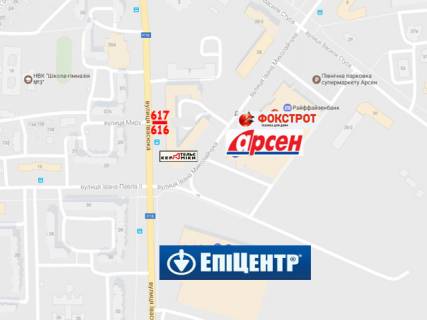 Білборд, Бігборд (Борд)   у Івано-Франківську, 3х6  Івасюка схема