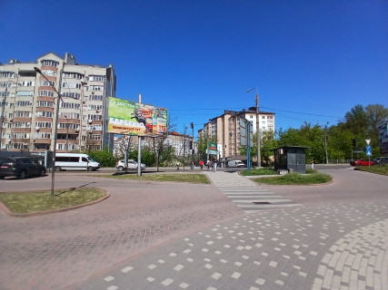 Билборд B в Ивано-Франковске, 3х6  Галицька Пасічна, поруч RIVER PARK фото 1