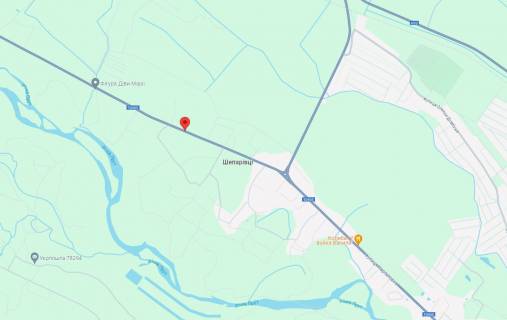 Билборд  в Ивано-Франковске, 3х6  вул. Тараса Шевченка схема