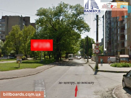 Billboard B in Ivano-Frankivsk, 3х6  Vovcinec'ka Kobzarik (v centr)  B Photo 1