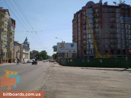 Билборд A в Ивано-Франковске, 3x6  Незалежності  АЗС (А) біля митниці фото 1