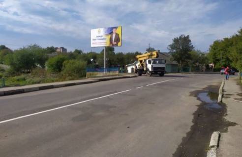 Билборд A в Надворной, 3х6  Надвірна, Шевченка біля Нафтохімік Прикарпаття ст.Б фото 1