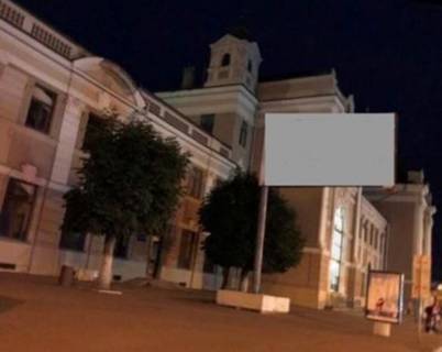 Білборд, Бігборд (Борд)  B у Івано-Франківську, 3х6  вул. Привокзальна, 1(Вокзал), з сторони вул. Вовчинецька (Гагаріна), ст. Б Фото 1