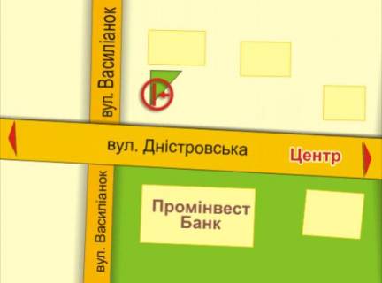 Сiтiлайт A у Івано-Франківську, 1.8х1.2  Дністровська схема