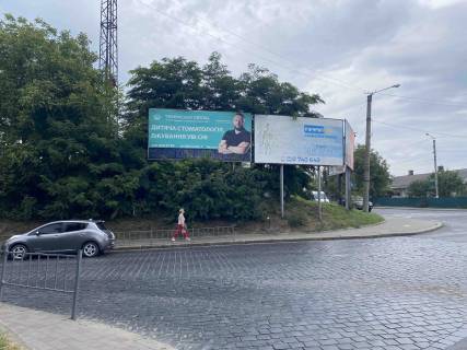 Билборд A в Ивано-Франковске, 3х6  Вовчинецька (Гагаріна), Сагайдачного перехрестя! фото 1