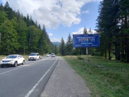 Білборд, Бігборд (Борд)   у Івано-Франківську, 3х6  село Поляниця, село Татарів, траса ( автошлях Н-09 ), меморіальний парк  Фото 1