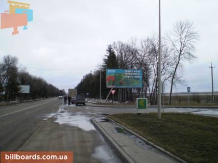 Билборд A в Богородчанах, 3x6  Богородчани АЗС виїзд на Франківськ ст.А фото 1