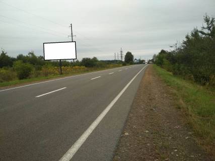 Билборд B в Коломые, 3х6  с. П"ядики, Коломийського району, об'їздна дорога Стрий - Нижанковичі (в р-ні ЛЕП 10кВ опора №10-11) / зав. ЛЕОНІ напрям на Франківськ, ст. Б фото 1