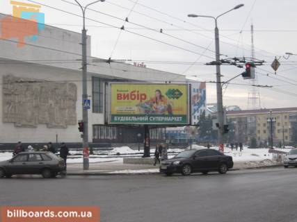 Билборд B в Ивано-Франковске, 3x6  Незалежності-Бандери(ЦНТІ) (Б) (призма) фото 1