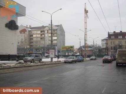 Билборд B в Ивано-Франковске, 3х6  Незалежності, Бандери фото 1