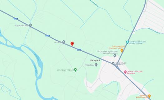 Билборд  в Ивано-Франковске, 3х6  вул. Тараса Шевченка схема