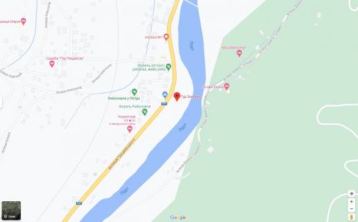 Билборд  в Ивано-Франковске, 3х6  Траса Н-09 Мукачево-Львів схема