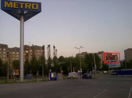Билборд A в Ивано-Франковске, 3х6  Вовчинецька (Гагаріна) 229 Метро ст А верх фото 1