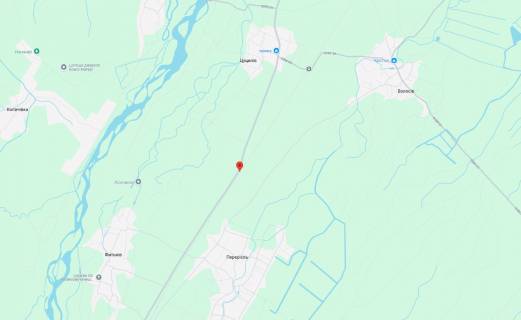 Билборд  в Ивано-Франковске, 3х12  Траса Т0906 схема