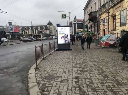 Видеоборд  у Івано-Франківську, 1.8х1.2  Дністровська - 657690 Фото 1
