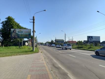 Билборд B в Ивано-Франковске, 3х6  Коновальця в'їзд у місто із Буковелю, Яремчі, Надвірної. до АЗС ОККО, Велмарту, до центру фото 1