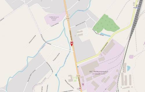 Билборд A в Надворной, 3х6  Надвірна, Соборна - Кармелюка перехрестя (нижній) ст.А Олени Пчілки схема