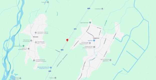 Билборд  в Ивано-Франковске, 3х12  Траса Т0906 схема
