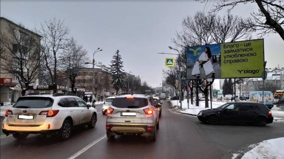 Білборд, Бігборд (Борд)  A у Івано-Франківську, 3х6  Коновальця (Велмарт, до центру) ст. А Фото 1