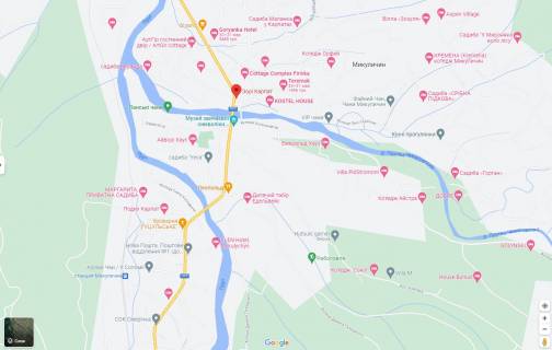 Билборд  в Ивано-Франковске, 3х6  Траса Н-09 Мукачево-Львів схема