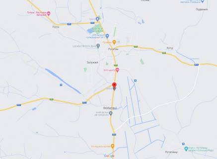 Билборд A в Рогатине, 3х6  траса ( автошлях Н-09) м. Рогатин Галицька 2 (перед автостанцією) ст.А схема