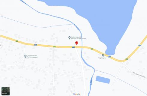 Билборд  в Ивано-Франковске, 5х2.5  село Княгиничі схема