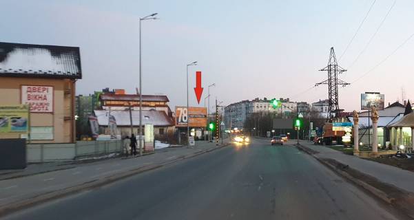 Билборд B в Ивано-Франковске, 3х6  Набережна фото 1