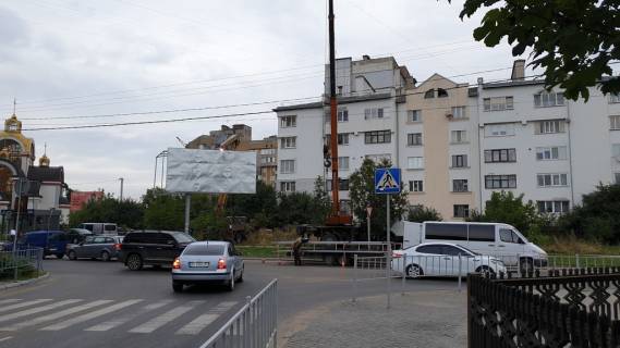 Билборд A в Ивано-Франковске, 3х6  Хіміків, Целевича фото 1