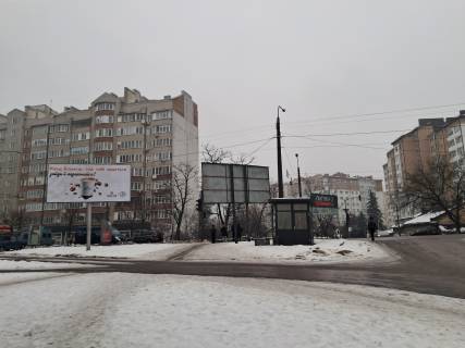 Билборд B в Ивано-Франковске, 3х6  Галицька Пасічна, поруч RIVER PARK фото 4