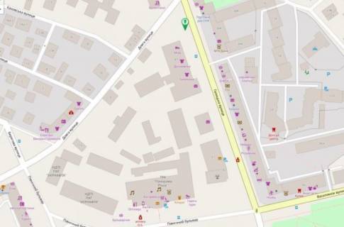Сiтiлайт B у Івано-Франківську, 1.8х1.2  вул. Галицька -Довга ст. Б схема