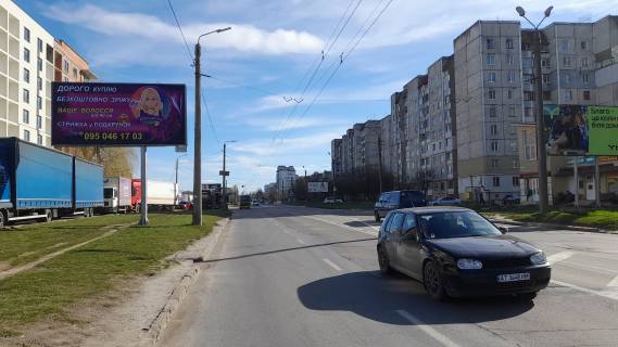 Billboard B in Ivano-Frankivsk, 3х6  Ivasuka, Ivana Pavla II ( Budivel'nikiv ), Mikolajcuka Photo 1