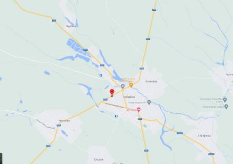 Билборд  в Ивано-Франковске, 3х6  Станіславська Р20 схема