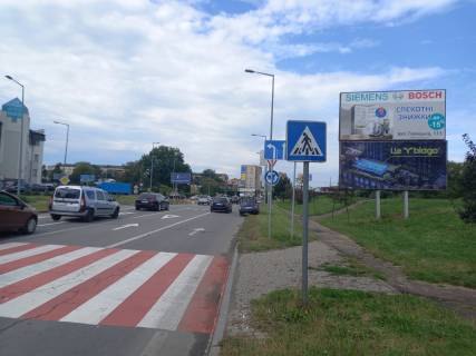 Билборд A в Ивано-Франковске, 3х6  Галицька, Набережна, Надрічна верх. від ТЦ 555-Велес і МЕТРО до ТЦ ПАККО, до моста на вул.Галицькій, до АЗС ОККО фото 1